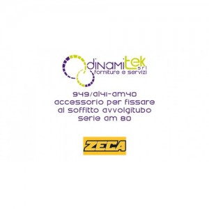 949/AL41-AM40 ACCESSOIRE ZECA à FIXER LE PLAFOND D'UN DéVIDOIR SUIS LA SéRIE 80 Dinamitek 1