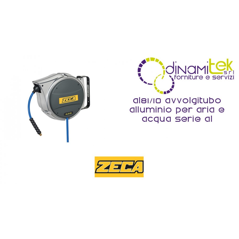 AL81/10 DéVIDOIR DE TUYAU EN ALUMINIUM ZECA DE L'AIR ET DE L'EAU EN SéRIE POUR LE TUYAU DE 8 M - DIAM INT PIPE DE 10 MM Dinamitek 1