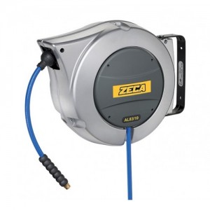AL83/10 HOSE REEL ALUMINUM ZECA FOR AIR AND WATER IN SERIES TO THE PIPE M 16 - DIAM INT PIPE 10 MM Dinamitek 2
