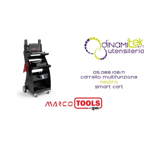 SPIN MARCO TOOLS 05.088.108/N CARRELLO MULTIFUNZIONE NEUTRO SMART CART Dinamitek 1