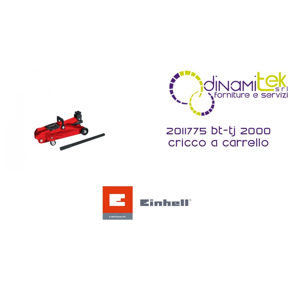CRICCO A CARRELLO 2011775 BT-TJ 2000 EINHELL Dinamitek 1