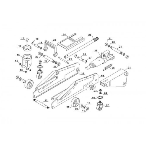 CRICCO A CARRELLO 2011775 BT-TJ 2000 EINHELL Dinamitek 3
