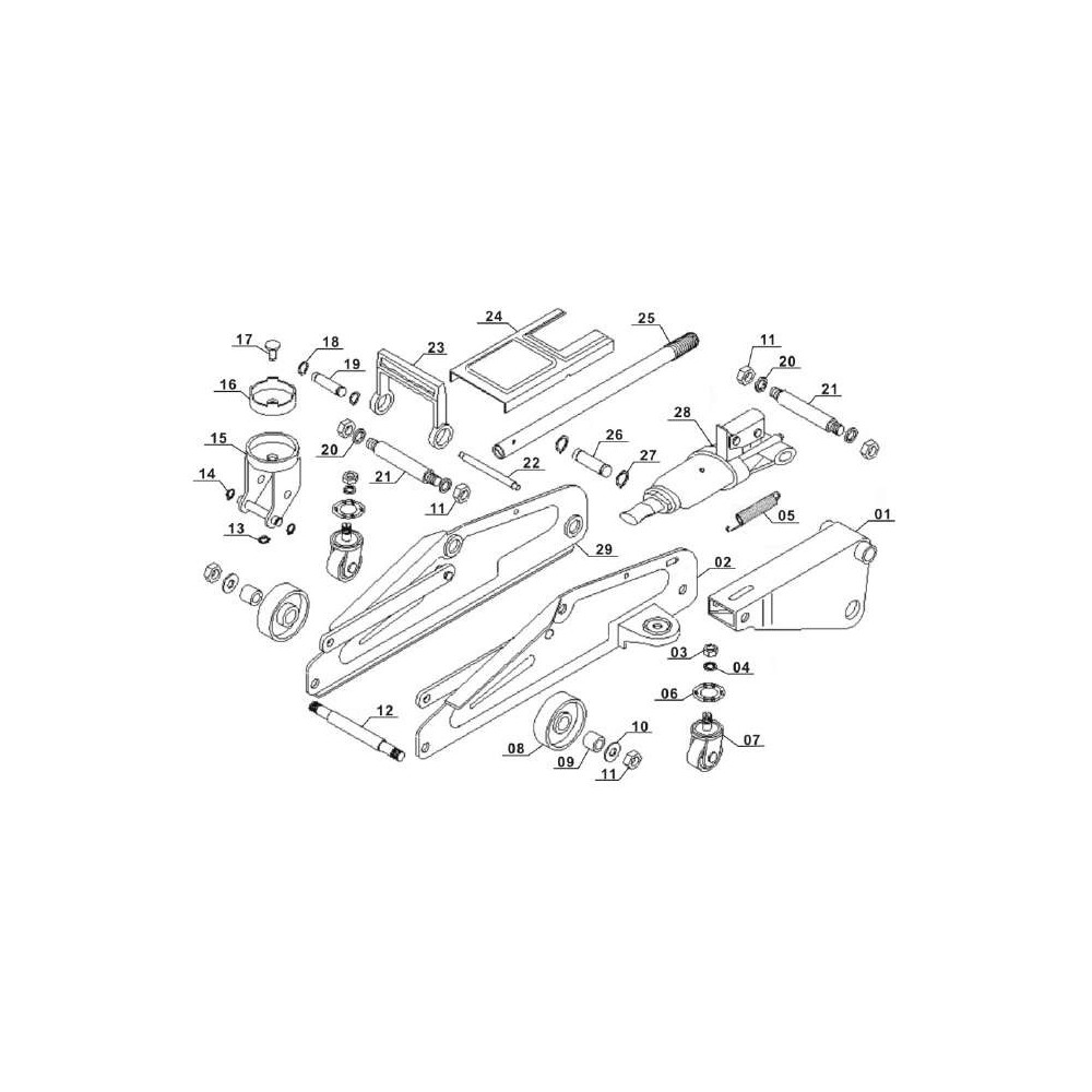 CRICCO A CARRELLO 2011775 BT-TJ 2000 EINHELL Dinamitek 3