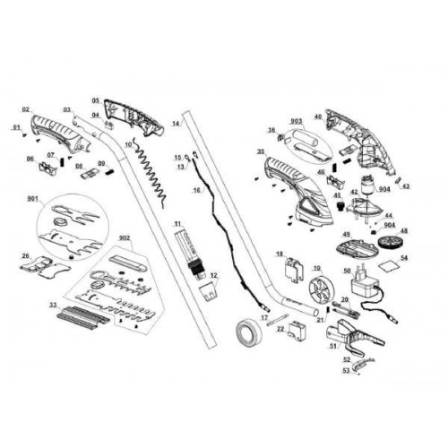 SCHEREN, SCHEREN, AKKU 3410455 GC-CG 3.6 LI EINHELL Dinamitek 3