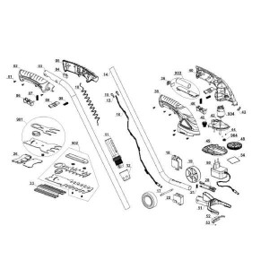 DE CISAILLEMENT, DES CISEAUX, DE LA BATTERIE 3410455 GC-CG 3.6 LI EINHELL Dinamitek 3