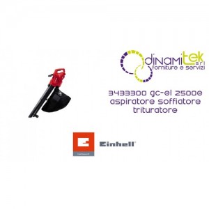ASPIRATEUR SOUFFLEUR BROYEUR 3433300 GC-EL 2500E EINHELL Dinamitek 1
