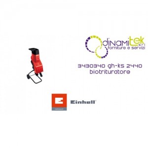 BIOTRITURATORE 3430340 GH-KS 2440 EINHELL Dinamitek 1