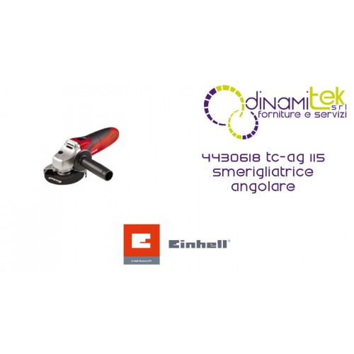 AMOLADORA ANGULAR 4430618 TC-AG 115 EINHELL Dinamitek 1