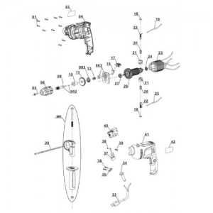 PERCUSSION DRILL 4258682 TC-ID 650 E EINHELL Dinamitek 3