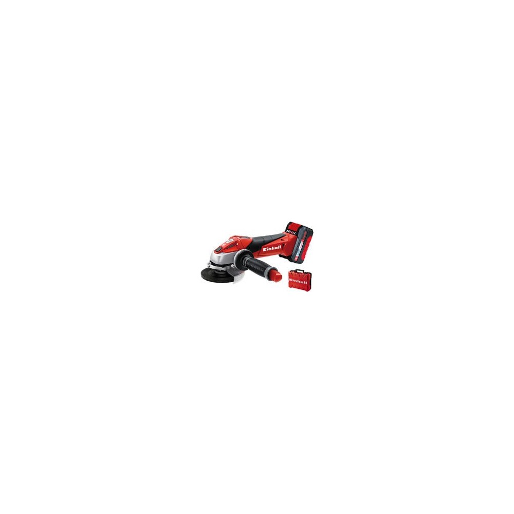 AMOLADORA ANGULAR A BATERíA 4431113 TE-AG 18 LI KIT EINHELL Dinamitek 2