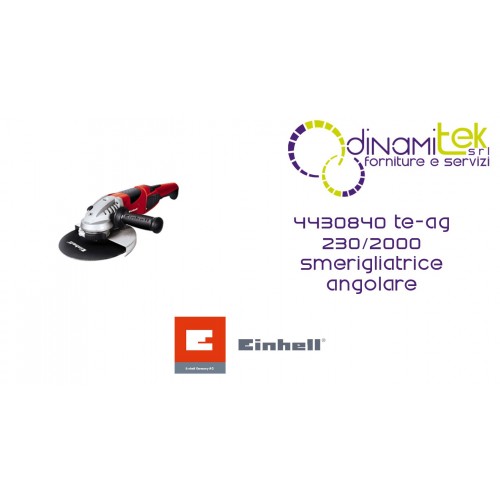 SMERIGLIATRICE ANGOLARE 4430840 TE-AG 230/2000 EINHELL Dinamitek 1