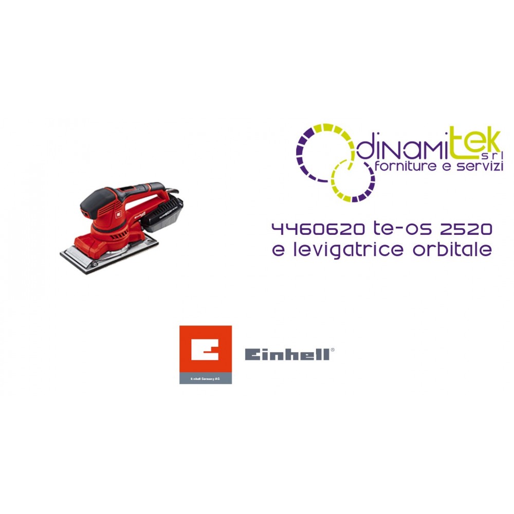 ORBITAL SANDER 4460620 TE-OS 2520 E EINHELL Dinamitek 1