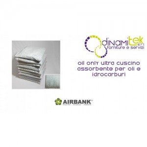 COJíN ABSORBENTE AIRBANK DE ACEITES E HIDROCARBUROS DE LA SERIE DE PETRóLEO ULTRA SOLO Dinamitek 1