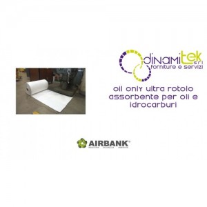 ROLL ABSORBENT AIRBANK FOR OILS AND HYDROCARBON SERIES OIL ONLY ULTRA Dinamitek 1