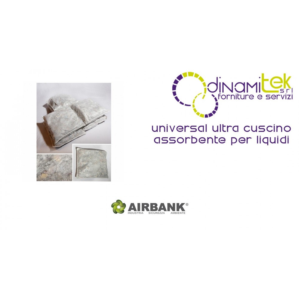 COUSSIN ABSORBANT AIRBANK POUR LES LIQUIDES DE LA SéRIE UNIVERSAL ULTRA Dinamitek 1