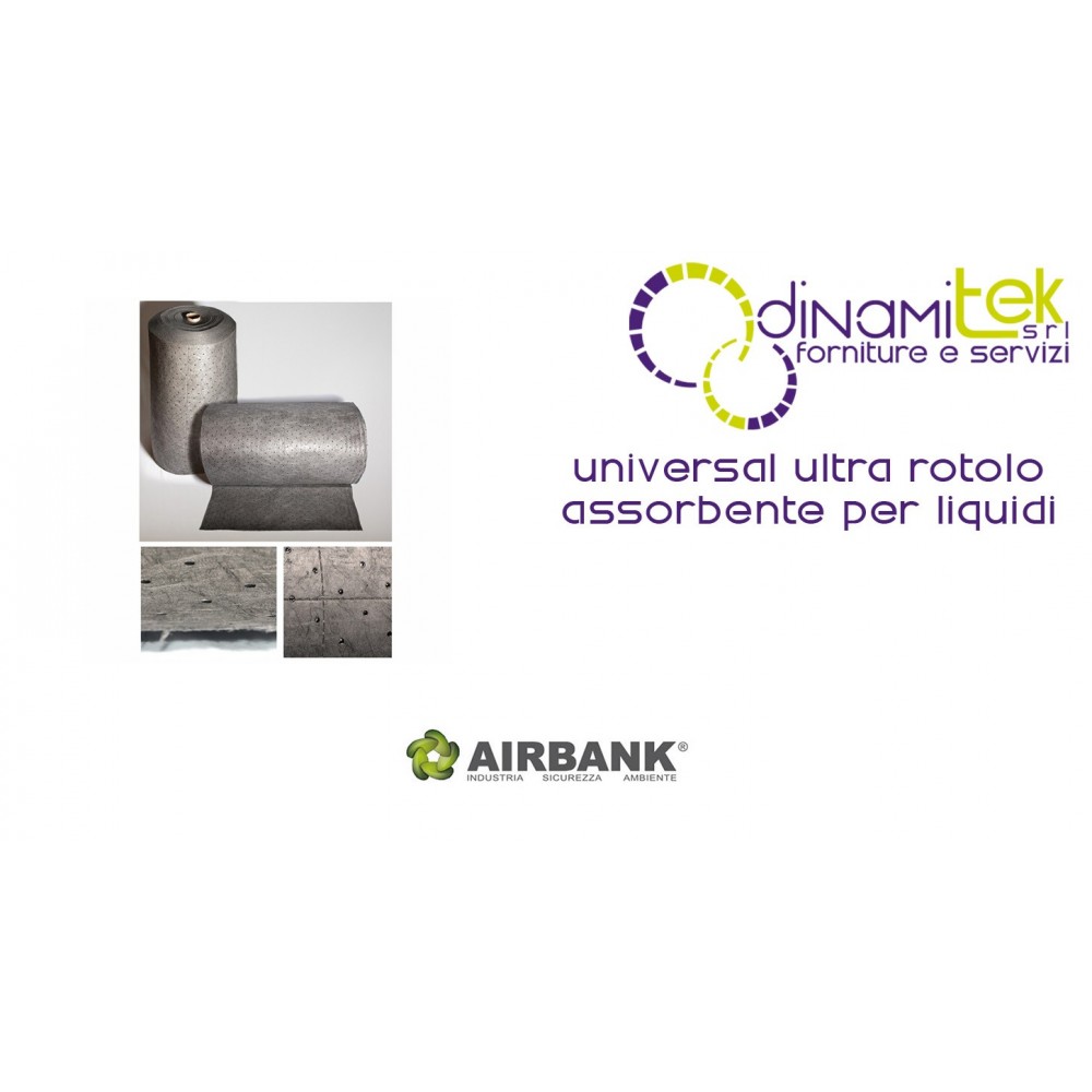 ROULEAU ABSORBANT AIRBANK POUR LIQUIDES UNIVERSAL ULTRA SERIES
