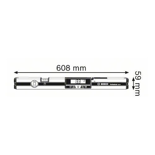 INCLINOMèTRE NUMéRIQUE GIM 60 BOSCH Dinamitek 3