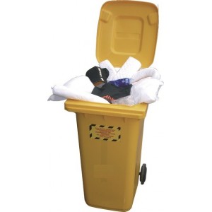 KIT ABSORBANT AIRBANK CONTENEUR à ROUES POUR LES LIQUIDES DANGEREUX CHEM ULTRA Dinamitek 2