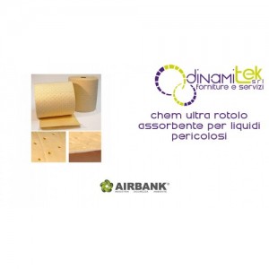 ROLL SAUGFäHIG AIRBANK FüR GEFäHRLICHE FLüSSIGKEITEN CHEM ULTRA Dinamitek 1