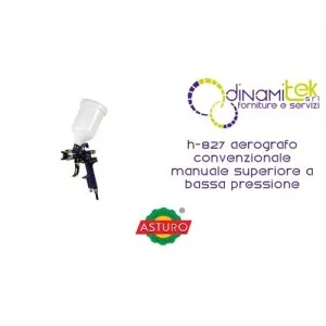 AIRBRUSH CONVENTIONAL MANUAL HIGHER TO LOWER PRESSURE H-827 ASTURO Dinamitek 1