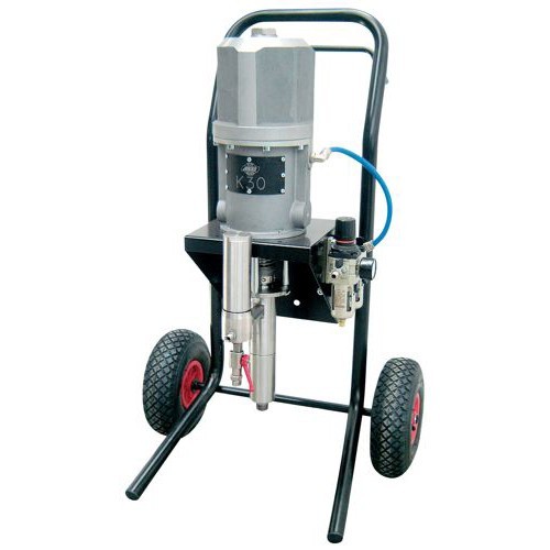 AIRLESS à PISTON PNEUMATIQUE KIT AVEC DE LA PEINTURE K30 KIT ASTURO Dinamitek 2