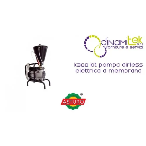 AIRLESS ELéCTRICO DIAFRAGMA KIT COMPLETO PARA LA PINTURA K300 KIT ASTURO Dinamitek 1