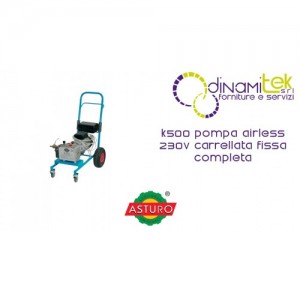 AIRLESS-PUMPE 230V ROUNDUP FEST VOLLER K500 ASTURO Dinamitek 1