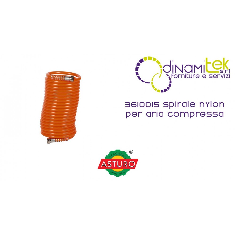 ESPIRAL DE NYLON PARA AIRE COMPRIMIDO 3610015 ASTURO Dinamitek 1