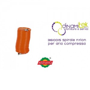 ESPIRAL DE NYLON PARA AIRE COMPRIMIDO 3610015 ASTURO Dinamitek 1