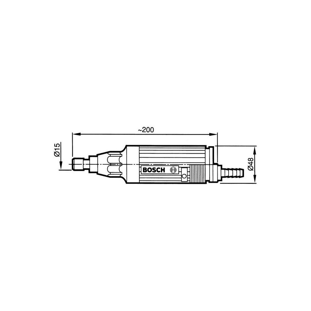 AMOLADORA AXIAL DE AIRE COMPRIMIDO 7260 BOSCH Dinamitek 3