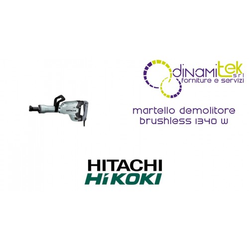 H65SB3 MARTILLO DE DEMOLICIóN CON ESCOBILLAS DE 1340 W HIKOKI Dinamitek 1