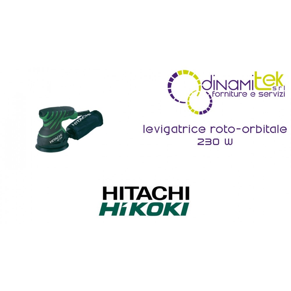 LEVIGATRICE ROTO-ORBITALE 230 W SV13YB HIKOKI Dinamitek 1