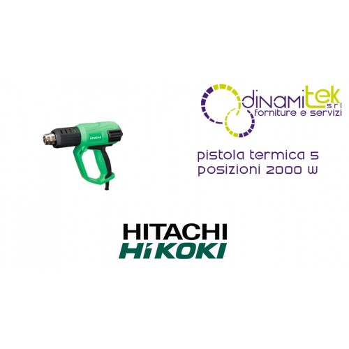 RH650V PISTOLET THERMIQUE 5 POSITIONS 2000 W HIKOKI Dinamitek 1