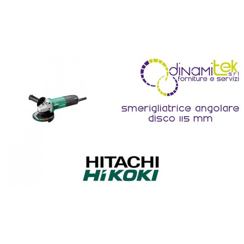 G12STA MEULEUSE D'ANGLE HIKOKI 600 W DISQUE 115 MM Dinamitek 1