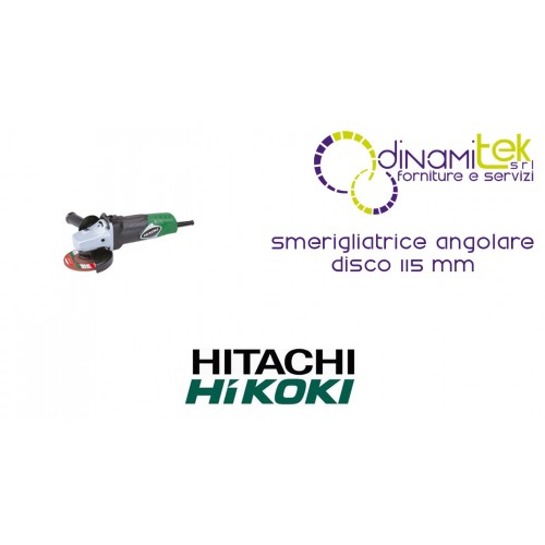 G12SA3 AMOLADORA ANGULAR HIKOKI 1300 W DISCO DE 115 MM Dinamitek 1