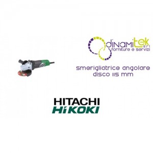 G12SA3 AMOLADORA ANGULAR HIKOKI 1300 W DISCO DE 115 MM Dinamitek 1