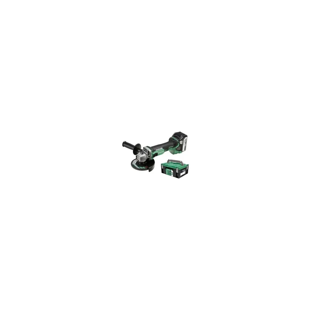 G18DBL ANGLE GRINDER HIKOKI 18 V 5,0 AH DISC 115 MM Dinamitek 2