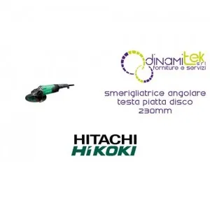 G23SW2 MEULEUSE D'ANGLE HIKOKI à TêTE PLATE 2200 W DISQUE DE 230 MM Dinamitek 1