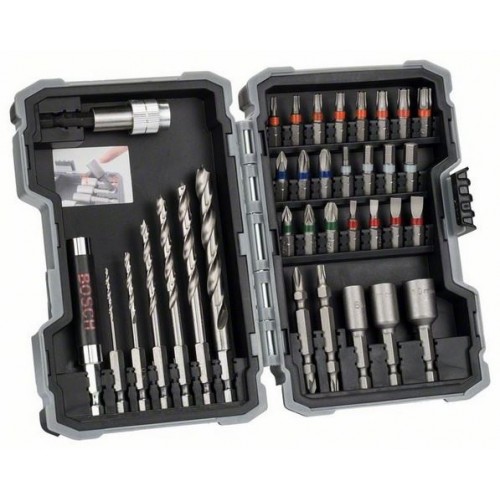 2.607.017.327-879 SET OF DRILLS AND BITS SCREW-ON 35 PCS BOSCH Dinamitek 2