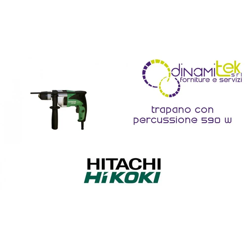 DV16V DRILL WITH PERCUSSION 590 W HIKOKI Dinamitek 1