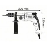 PERCEUSE à FIL DE 750 WATT GBM 13-2 RE BOSCH Dinamitek 3