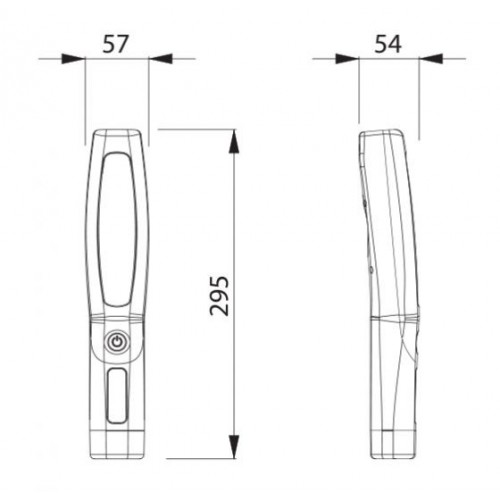 AL47/330 24V AVVOLGICAVO CON LAMPADA 330 COB LED SERIE AL ZECA Dinamitek 3