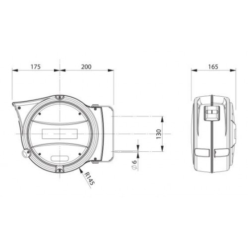 AL47/330 24V AVVOLGICAVO CON LAMPADA 330 COB LED SERIE AL ZECA Dinamitek 4