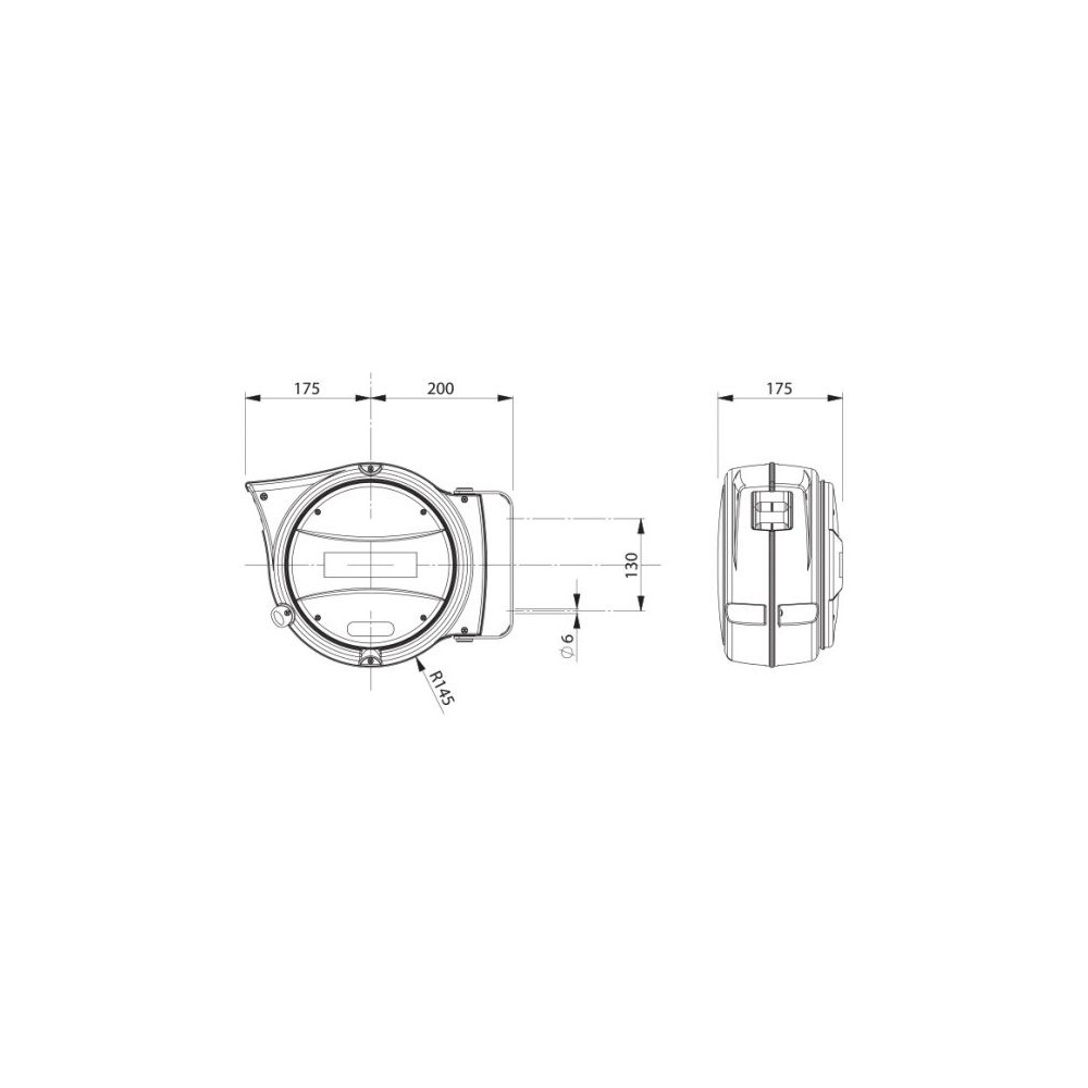 AL47/330 24V AVVOLGICAVO CON LAMPADA 330 COB LED SERIE AL ZECA Dinamitek 5