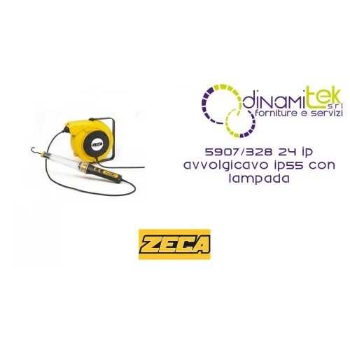 5907/328 24 IP CÂBLE IP55 AVEC LAMPE, ZECA
