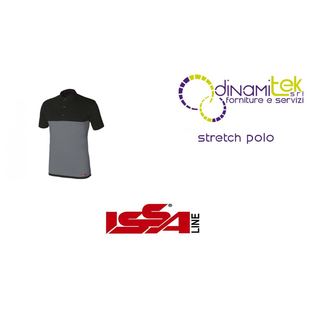 POLO DA LAVORO STRETCH ISSA LINE Dinamitek 1