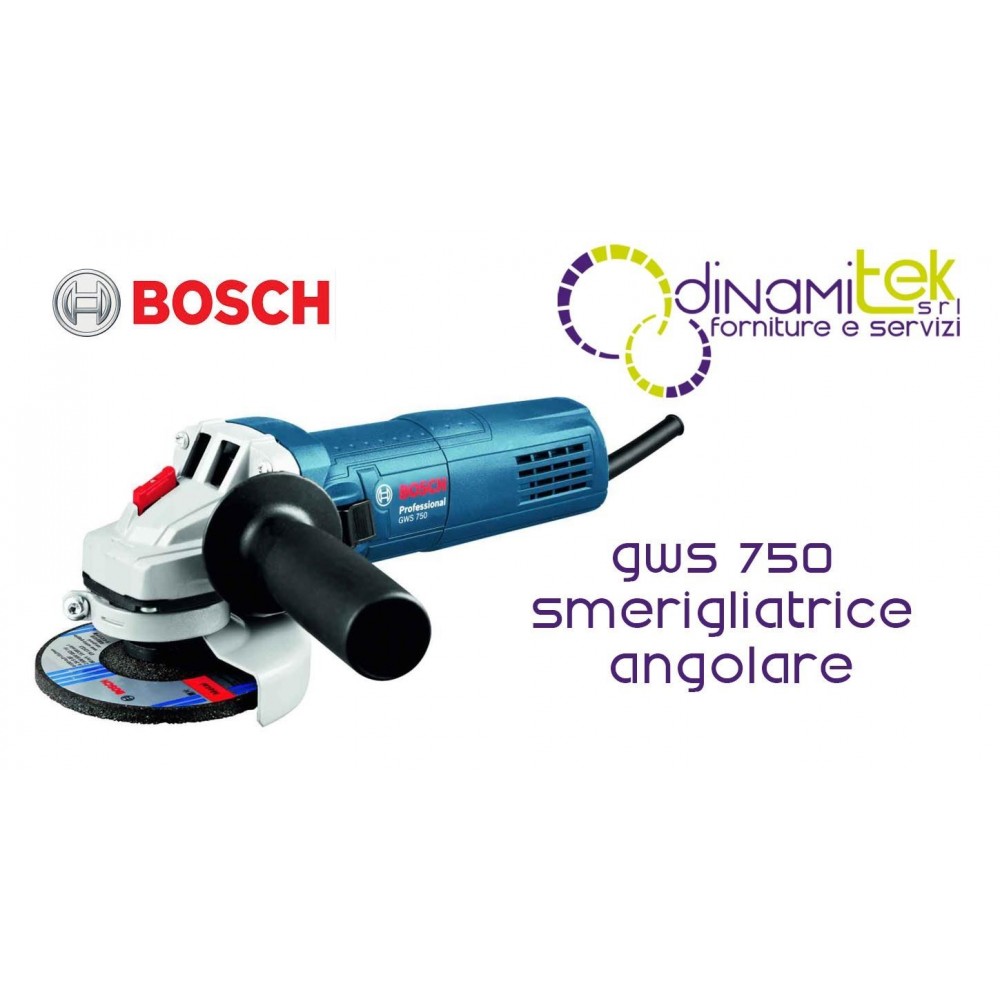 MEULEUSE D'ANGLE GWS 750 BOSCH Dinamitek 1