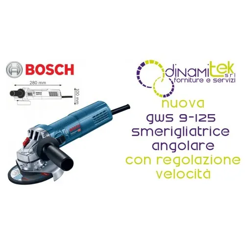 MEULEUSE D'ANGLE GWS 9-125 S BOSCH Dinamitek 1