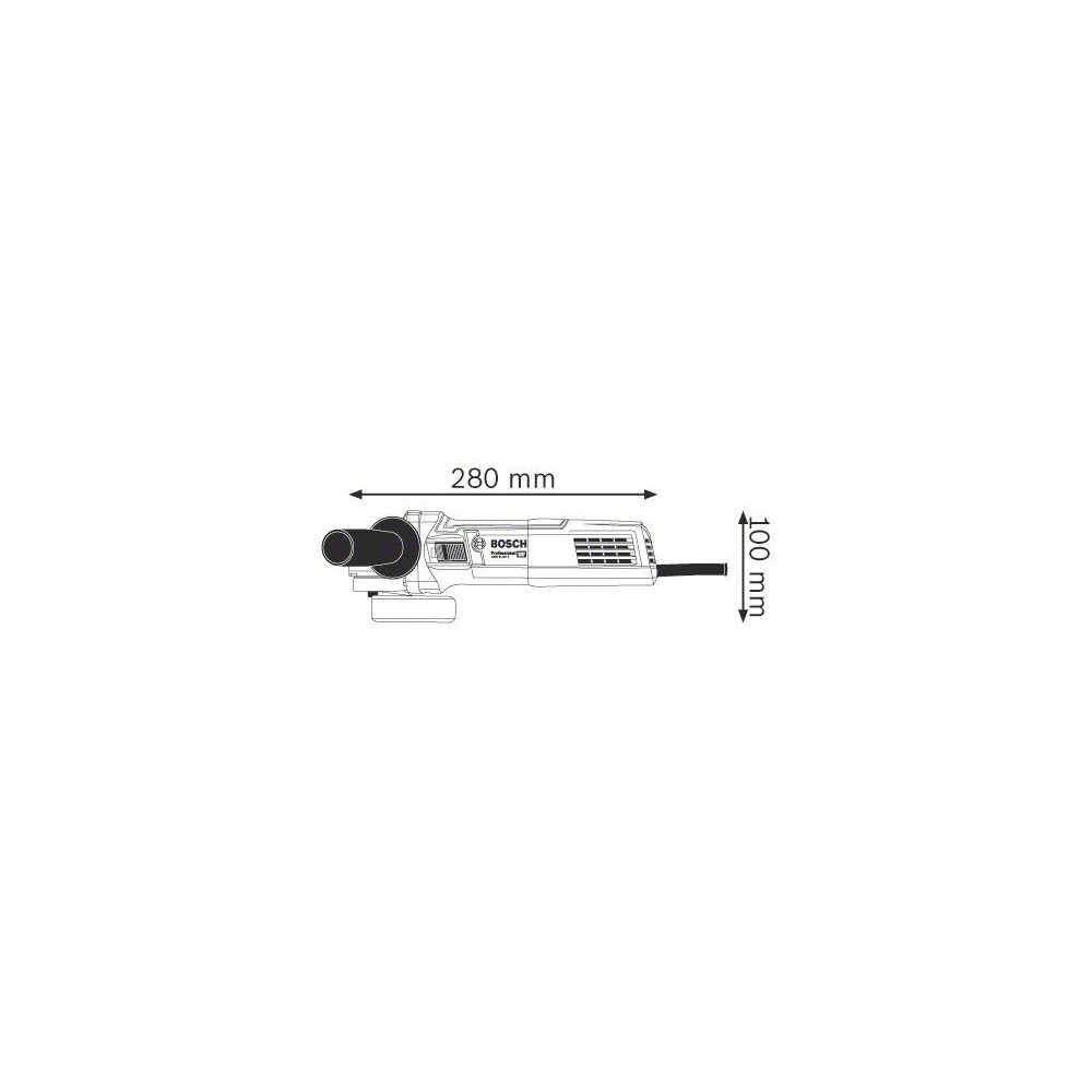 MEULEUSE D'ANGLE GWS 9-125 S BOSCH Dinamitek 3
