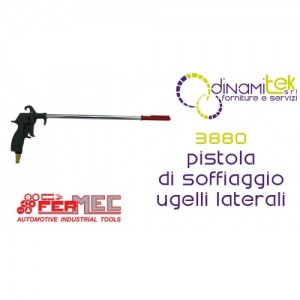 FERMEC 3880 PISTOLA DI SOFFIAGGIO CON UGELLI LATERALI Dinamitek 1